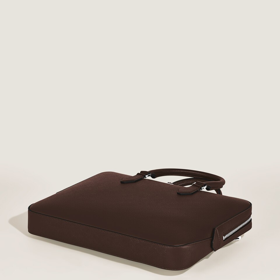 Thin Briefcase in Sartorial Leather - 8