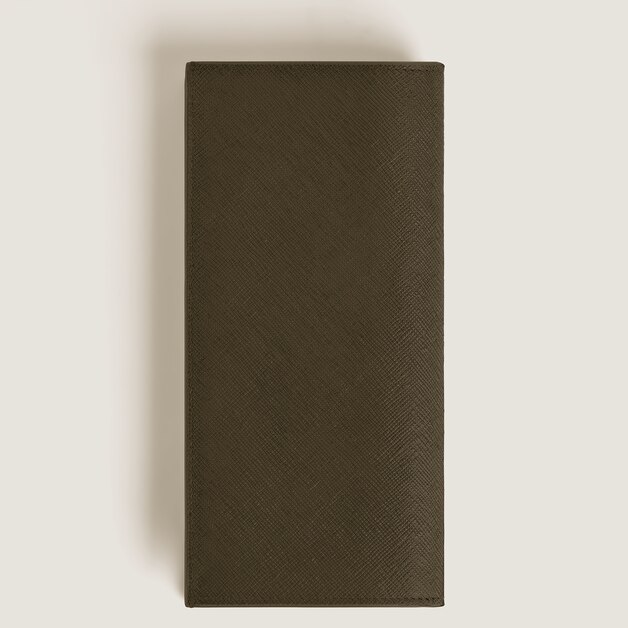 Long Wallet 14cc with Zip in Sartorial Leather - 5