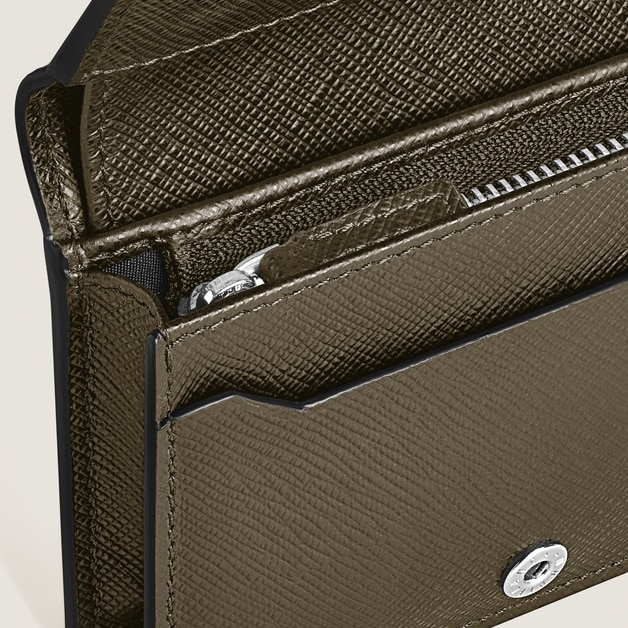 Portefeuille Continental Nano en Cuir Sartorial - 2