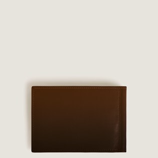 Brieftasche 6 cc mit Geldscheinklammer aus Meisterst&uuml;ck Sfumato-Leder