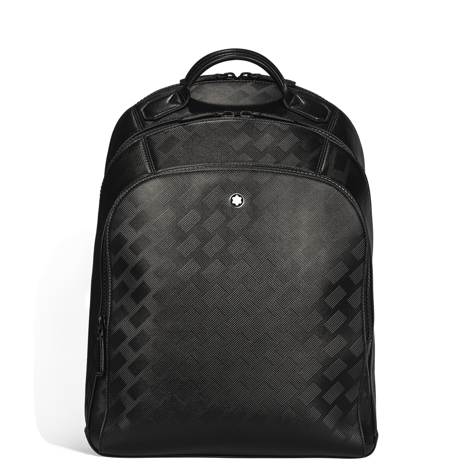 Medium Backpack with 3 Compartments in Extreme Leather - 1