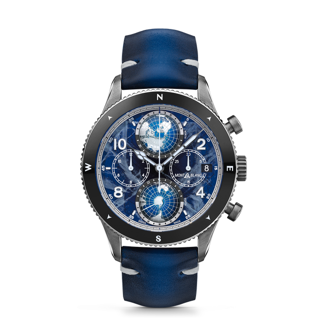 Montblanc&nbsp;1858 Geosphere Chronograph&nbsp;0 Oxygen Edici&oacute;n Limitada&nbsp;-&nbsp;290&nbsp;piezas - 1