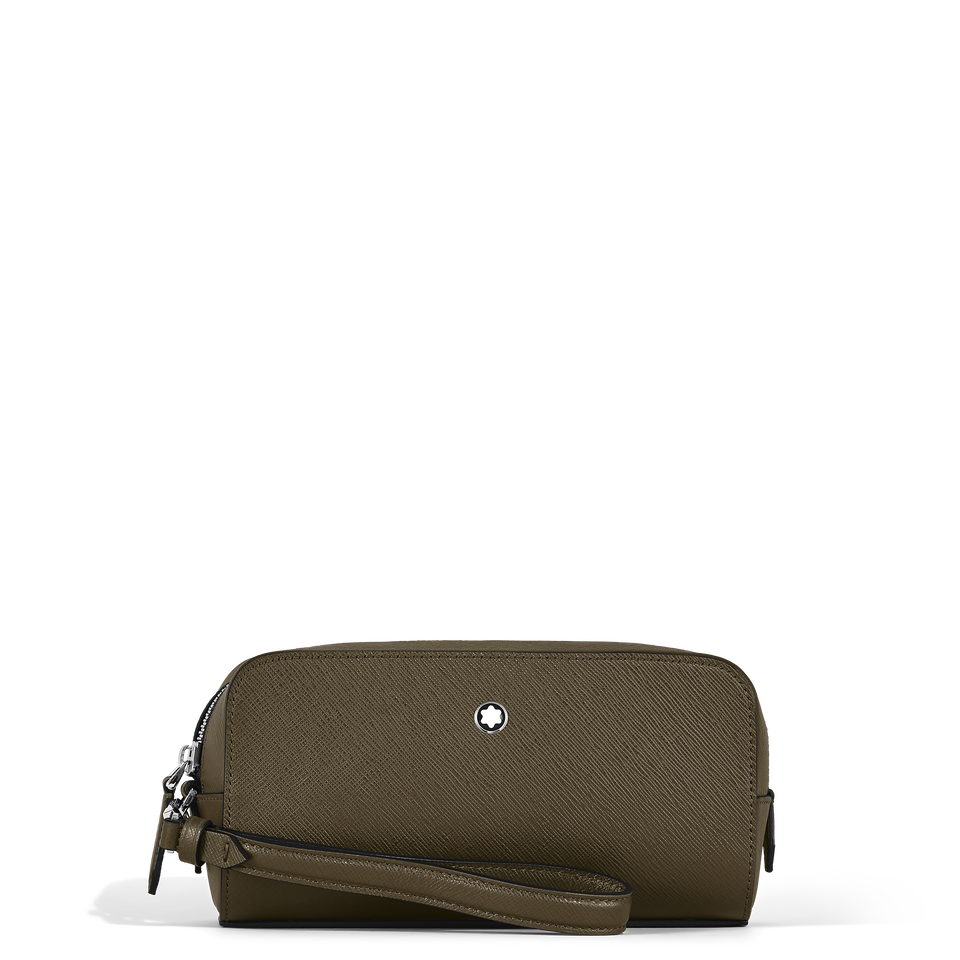 Small Wash Bag in Sartorial Leather - 1