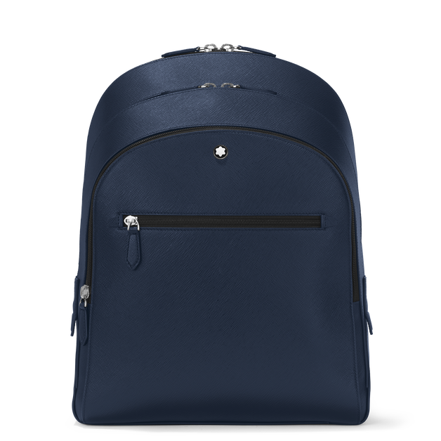 Medium Backpack with 3 Compartments in Sartorial Leather - 1