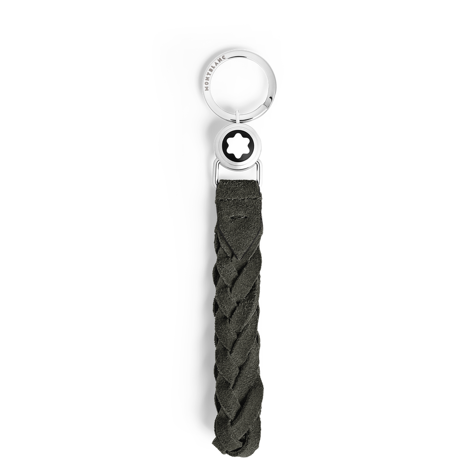 Loop Key Holder in Suede Leather - 1