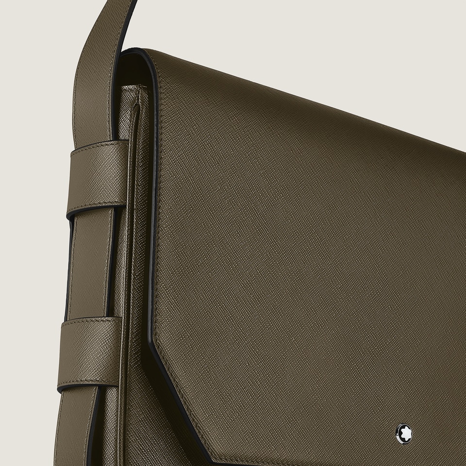 Belt Messenger Bag in Sartorial Leather - 2
