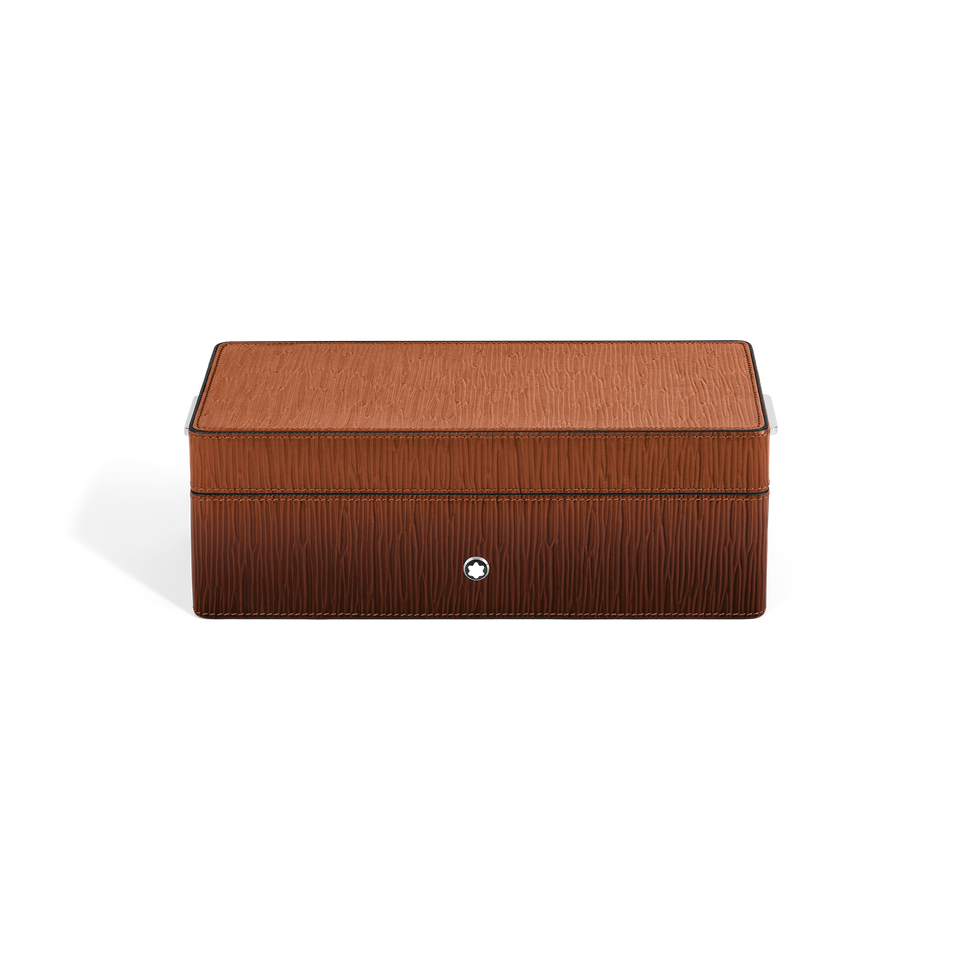 Pen Box in Corteccia Sfumato Leather - 1