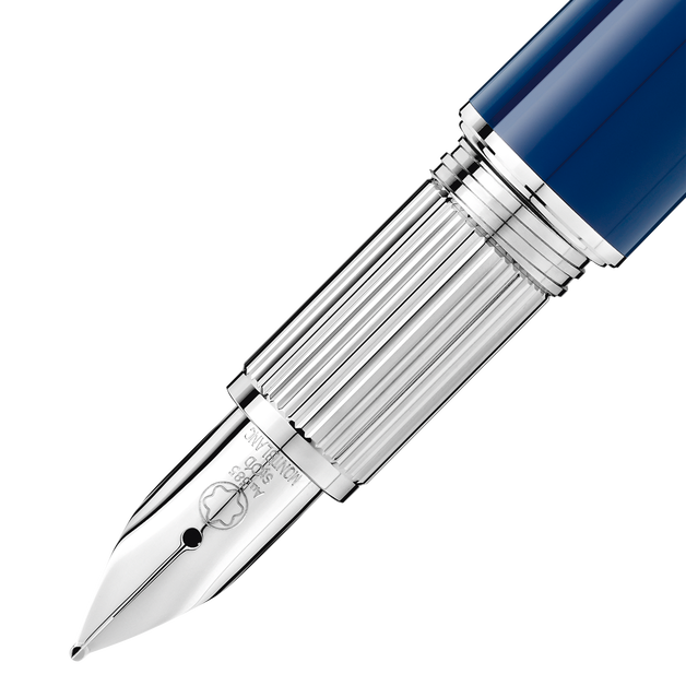StarWalker Blue Planet Precious Resin Fountain Pen - 3