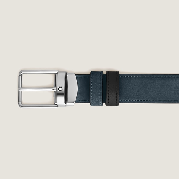 Everyday Buckle Velvet Blue/Black 30&nbsp;mm Reversible Leather Belt - 5