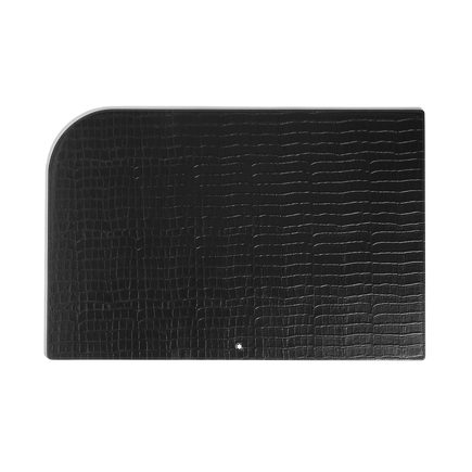 Desk Pad in Croco-Embossed Leather