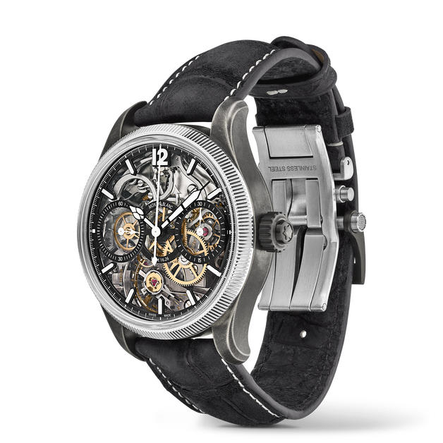 Montblanc 1858 The Unveiled Secret Minerva Monopusher Chronograph Limited Edition - 88 pieces - 4