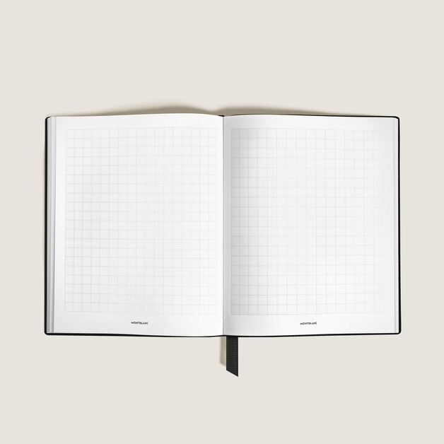 Large Notebook in Sartorial Leather, Squared Pages - 2
