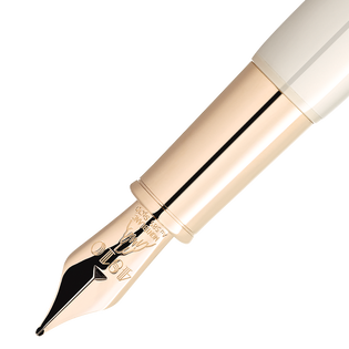 Montblanc Heritage Rouge et Noir "Baby" Special Edition Ivory-colored Fountain M