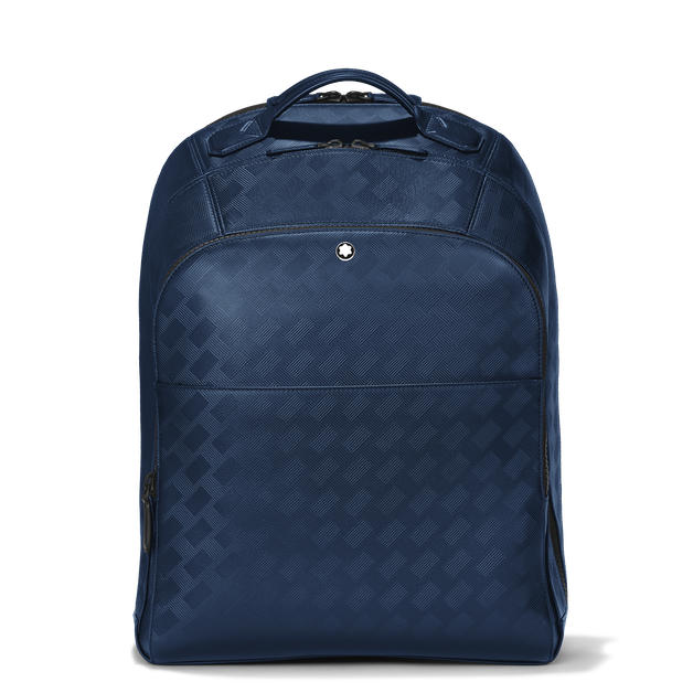 Large Backpack with 3 Compartments in Extreme Leather - 1