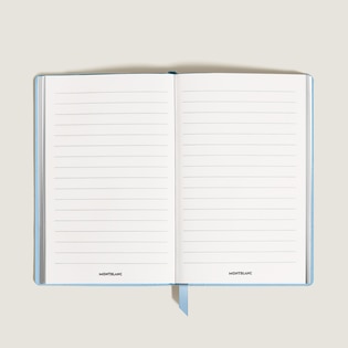 Large Notebook in Sartorial Leather, Lined Pages