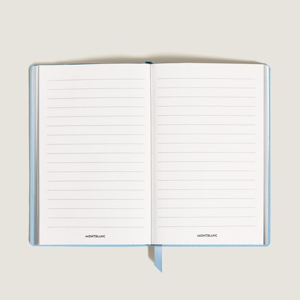 Large Notebook in Sartorial Leather, Lined Pages