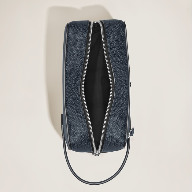 Trousse de Toilette en Cuir Sartorial - 6