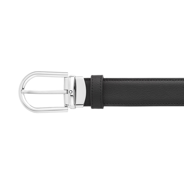 Horseshoe 30 mm Reversible Belt in Leather - 5