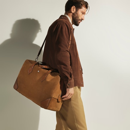 Weekender Bag 45 Suede Leather