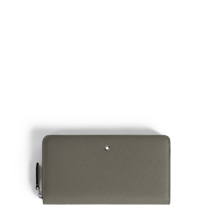 Continental Wallet 12cc with zip in Sartorial Leather