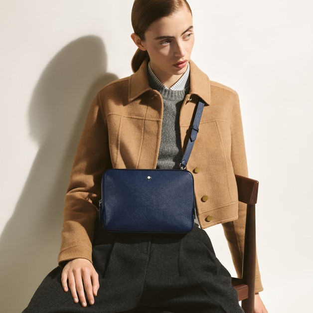 Sac &agrave; Bandouli&egrave;re Petit Mod&egrave;le en Cuir Sartorial - 8