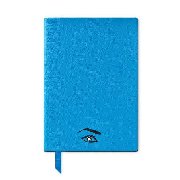 Notebook #146 small, Muses Maria Callas, Blue - Lined - 1