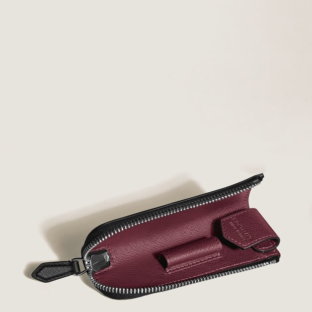 Sartorial 1 pen pouch Heritage Rouge et Noir Baby - 6