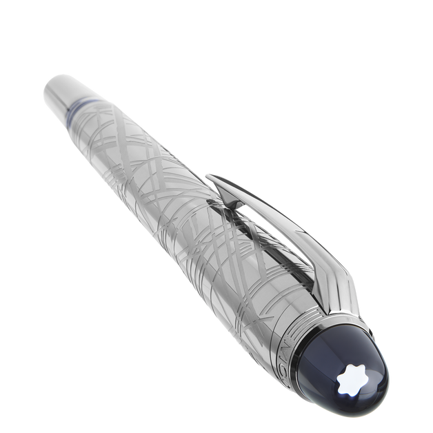 StarWalker SpaceBlue Metal Fountain Pen - 5