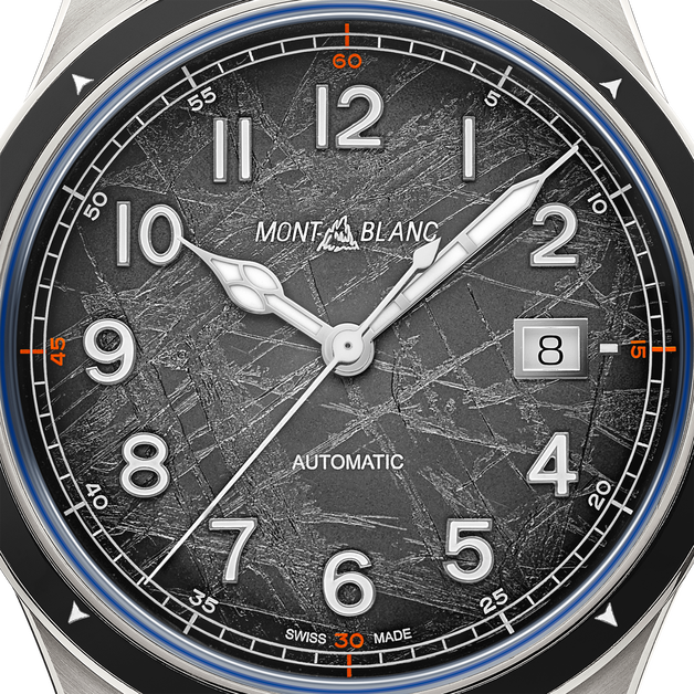 Montblanc 1858 Automatic Date 0 Oxygen The 8000 - 6