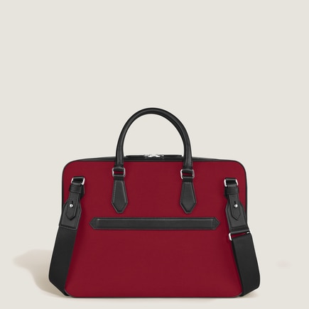 Thin Briefcase Year of the Horse in Embroidered Gabardine