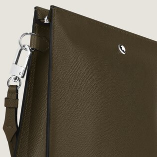 Clutch in Sartorial Leather