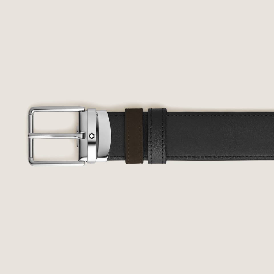 Everyday Buckle Brown/Black 35&nbsp;mm Reversible Leather Belt - 3