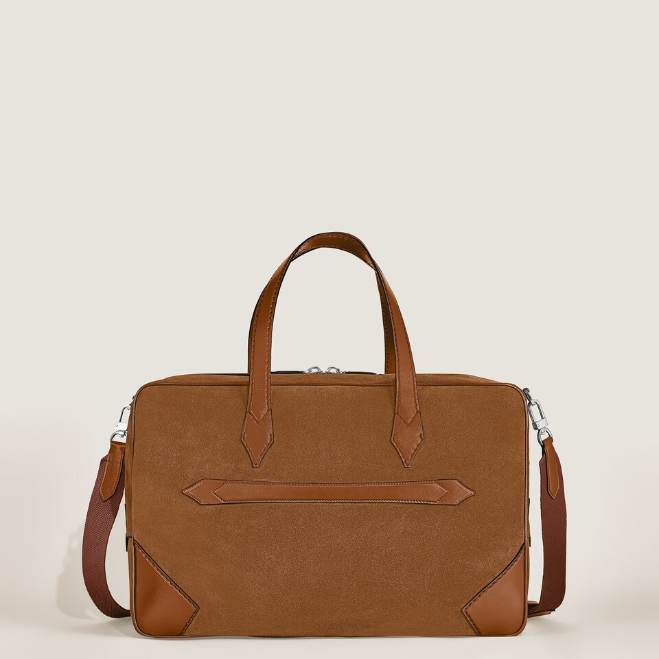 Weekender Bag 45 in Suede Leather - 6