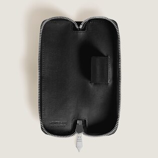 1-Pen Pouch with Zip in Meisterst&uuml;ck Leather