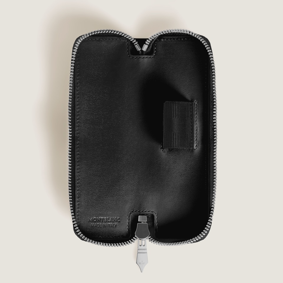 1-Pen Pouch with Zip in Meisterst&uuml;ck Leather - 3