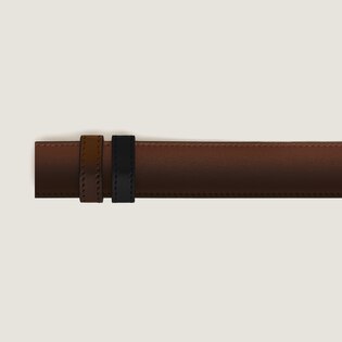 Brown Meisterst&uuml;ck/black Meisterst&uuml;ck 30mm reversible leather strap