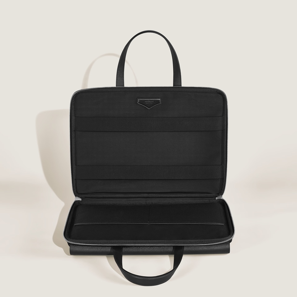Thin Briefcase in Sartorial Leather - 7