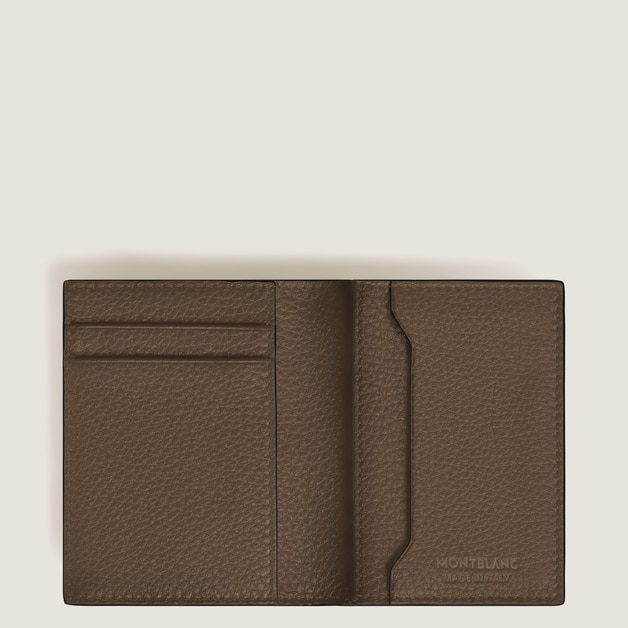 Porte-Cartes 4cc en Cuir Grain&eacute; - 5