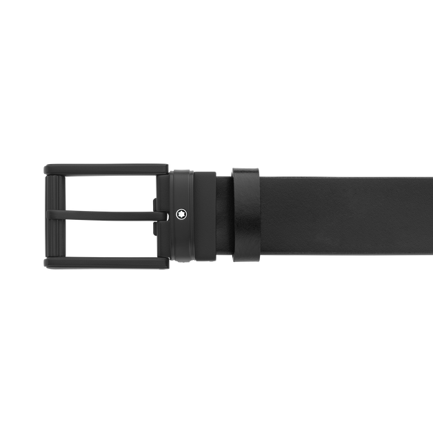 Rectangular 35 mm Reversible Belt in Sartorial Leather - 4