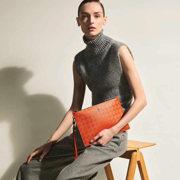 Clutch in Extreme Leather - 2