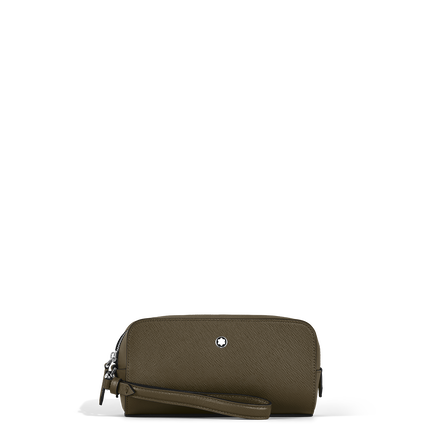 Small Wash Bag in Sartorial Leather