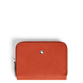 Mini Wallet 2cc with Zip in Sartorial Leather