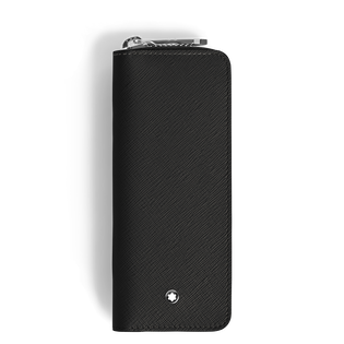 Sartorial 2 pen pouch with zip