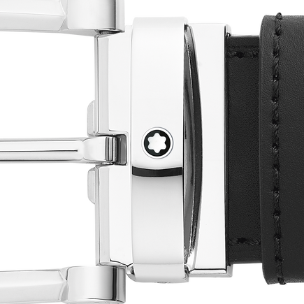 Horseshoe 35 mm Reversible Belt in Leather
