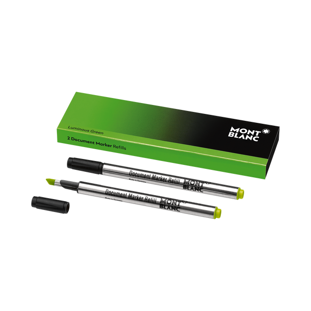 2x Recambios para Marcador de Documentos, Luminous Green - 1