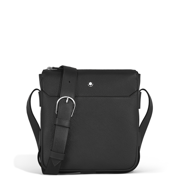 Vertical Belt Messenger Bag in Sartorial Leather - 1