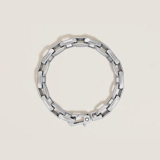 Bracelet in Steel with Octagonal Shaped Chain