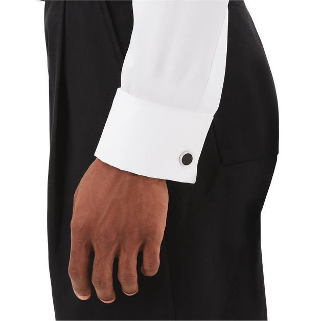 Meisterstück Cufflinks with Carbon-Patterned Inlay - 3