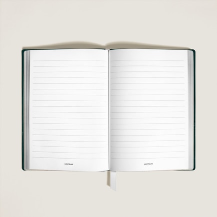 Cuaderno Mediano de Piel Corteccia, P&aacute;ginas con L&iacute;neas