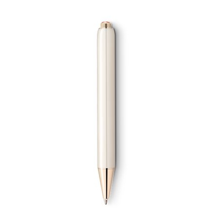 Stylo-bille Montblanc Heritage Rouge et Noir « Baby » Special Edition couleur ivoire